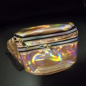 Holographic Gold Fanny Pack